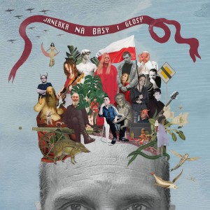 VARIOUS - JANERKA NA BASY I GŁOSY (BIAŁO/NIEBIESKI VINYL)