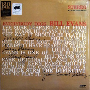 EVANS, BILL - EVERYBODY DIGS BILL EVANS