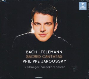 JAROUSSKY, PHILIPPE/F. BAROCKORCHESTER - BACH / TELEMANN: CANTATAS