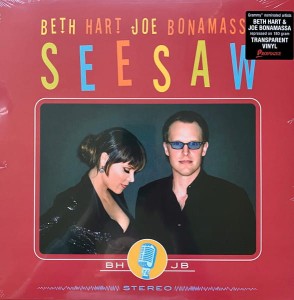 HART, BETH & JOE BONAMASSA - SEESAW (TRANSPARENT VINYL)