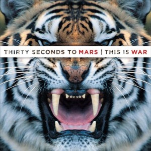 30 SECONDS TO MARS - THIS IS WAR (WHITE BARCODE)