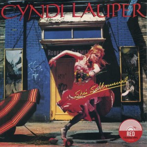 LAUPER, CINDY - SHE'S SO UNUSUAL (RED VINYL)