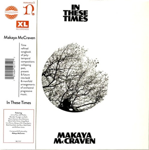 MCCRAVEN, MAKAYA - IN THESE TIMES (WHITE VINYL) BIAŁY WINYL LP