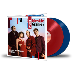 VARIOUS - MĘSKIE GRANIE 2022 (NIEBIESKO/CZERWONY VINYL)
