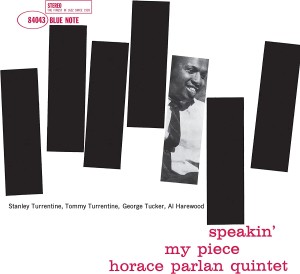 PARLAN, HORACE - SPEAKIN MY PIECE (CLASSIC VINYL REISSUE)
