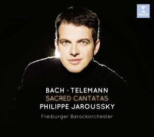 JAROUSSKY, PHILIPPE  - BACH/TELEMANN: CANTATAS