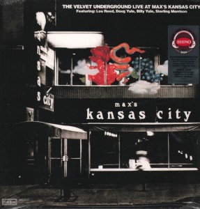 VELVET UNDERGROUND, THE - LIVE AT MAX'S KANSAS CITY (BURGUNDY/RED VINYL)