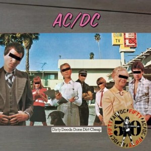 AC/DC - DIRTY DEEDS DONE DIRT CHEAP (GOLD VINYL)