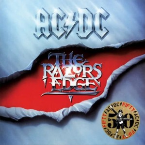 AC/DC - THE RAZORS EDGE (GOLD VINYL)