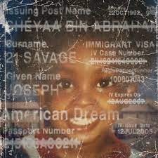 21 SAVAGE - AMERICAN DREAM (RED VINYL)
