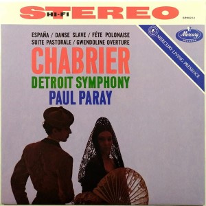 PARAY, PAUL/DETROIT SYMPHONY ORCHESTRA - E. CHABRIER ESPANIA