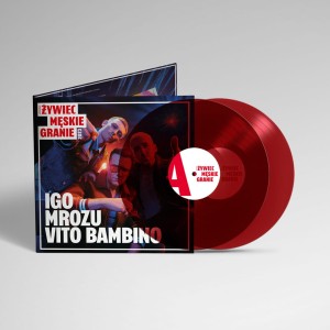 VARIOUS - MĘSKIE GRANIE 2023 (TRANSPARENT/RED VINYL)