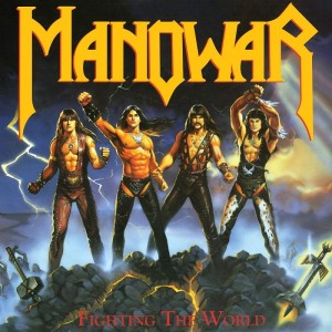 MANOWAR - FIGHTING THE WORLD (BLUE VINYL)