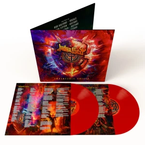 JUDAS PRIEST - INVINCIBLE SHIELD (RED VINYL)