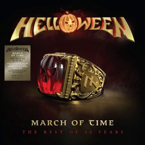 HELLOWEEN - MARCH OF TIME - BEST OF 40 YEARS (RED VINYL)