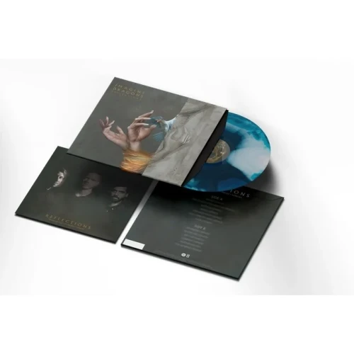 IMAGINE DRAGONS - REFLECTIONS (FROM THE VAULT OF SMOKE + MIRRORS) (OCEAN BLUE MARBLED VINYL)
