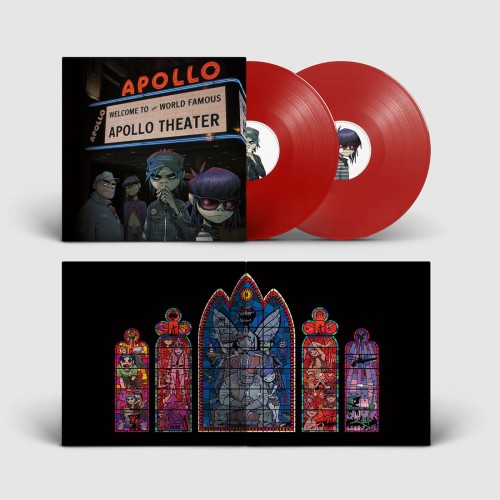GORILLAZ - DEMON DAYS: LIVE FROM THE APOLLO THEATER (RED VINYL RSD 2025)