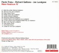 FRESU, PAOLO / RICHARD GALLIANO / JAN LUNDGREN - MARE NOSTRUM IV