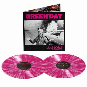 GREEN DAY - SAVIORS (EDITION DE LUXE PINK & WHITE SPLATTER)