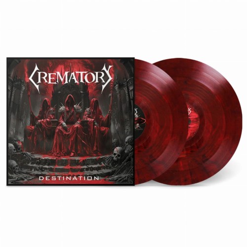 CREMATORY - DESTINATION (RED MARBLED VINYL)