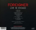 FOREIGNER - LIVE IN CHICAGO