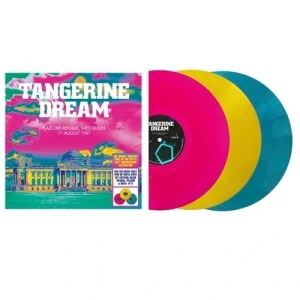 TANGERINE DREAM - PLATZ DER REPUBLIK, WEST-BERLIN: AUGUST 1ST 1987 (2024 REMASTER) (MAGENTA, YELLOW & TURQUOISE VINYL)