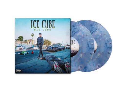 ICE CUBE - MAN DOWN (BLUE MARBLED VINYL)