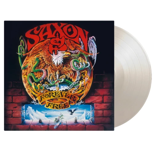 SAXON - FOREVER FREE (WHITE VINYL)