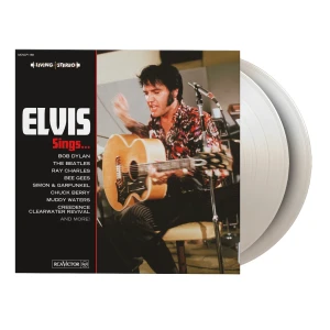 PRESLEY, ELVIS - ELVIS SINGS... (WHITE VINYL)