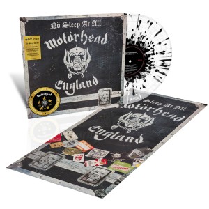 MOTORHEAD - NO SLEEP AT ALL (50TH ANNIV. WHITE & BLACK SPLATTER VINYL)