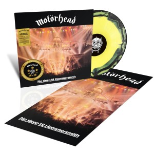 MOTORHEAD - NO SLEEP 'TIL HAMMERSMITH LIVE (50TH ANNIV. YELLOW & BLACK SPLATTER VINYL)