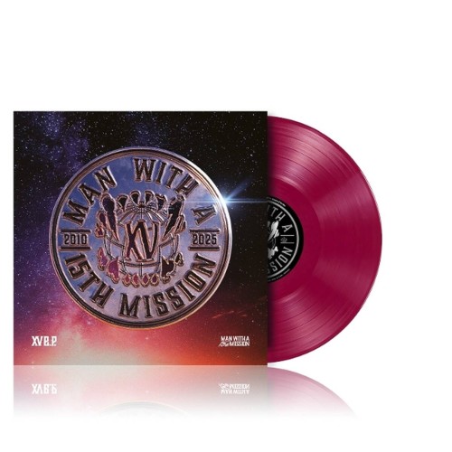 MAN WITH A MISSION - XV E.P. ACROSS THE GLOBE (MAGENTA VINYL)