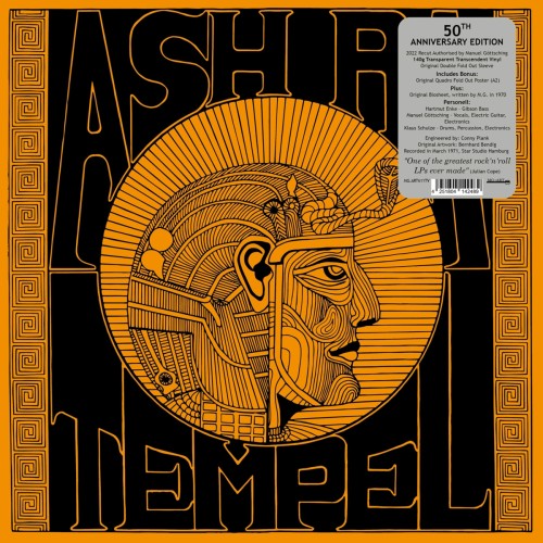 ASH RA TEMPEL - ASH RA TEMPEL (50TH ANNIV. TRANSPARENT VINYL)