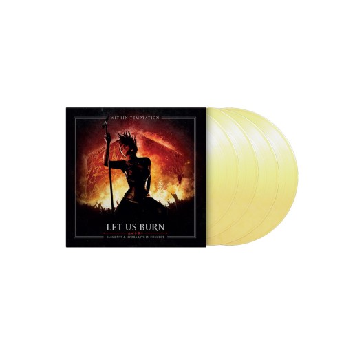 WITHIN TEMPTATION - LET US BURN: ELEMENTS & HYDRA LIVE IN CONCERT (WHITE & YELLOW MARBLED VINYL)