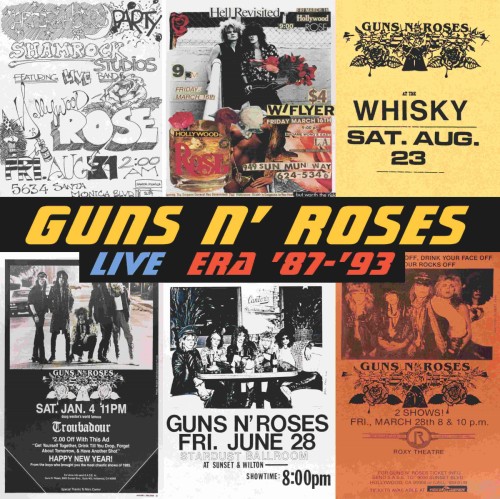 GUNS N' ROSES - LIVE ERA '87-'93