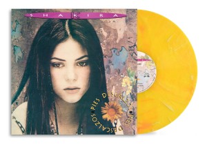 SHAKIRA - PIES DESCALZOS (30TH ANNIV. VIBRANT YELLOW & RED SWIRL MARBLE VINYL)