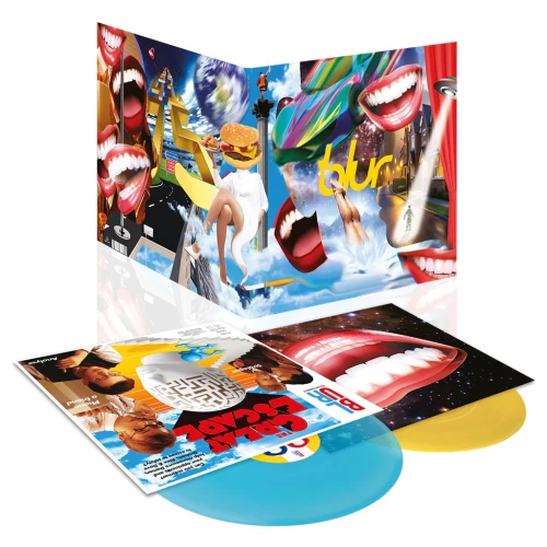 BLUR - THE GREAT ESCAPE (30TH ANNIV. EXPANDED YELLOW & TURQUOISE VINYL)