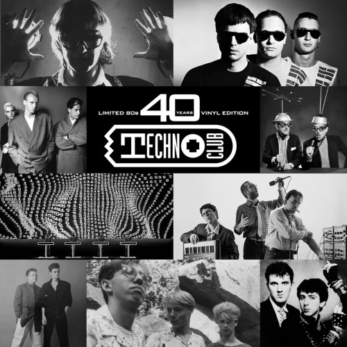 VARIOUS - 40 YEARS TECHNO CLUB - THE 80S (SPLATTER VINYL)