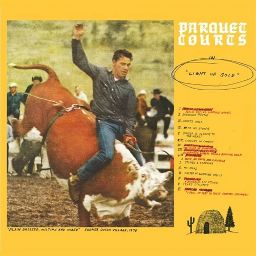 PARQUET COURTS - LIGHT UP GOLD