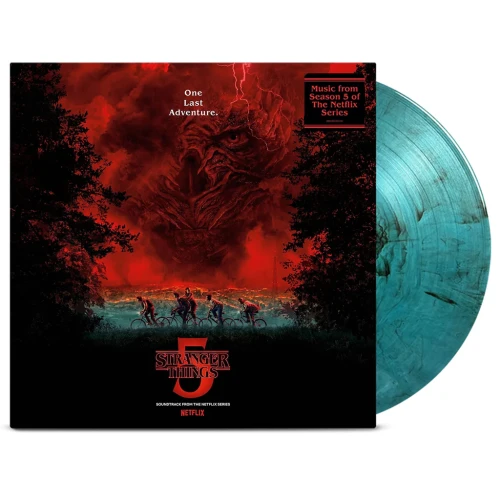 VARIOUS - STRANGER THINGS 5 (SOUNDTRACK FROM THE NETFLIX SERIES)(SEA BLUE SMOKE VINYL)