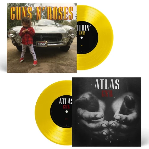 GUNS N' ROSES - NOTHIN' / ATLAS (7” CANARY YELLOW VINYL)