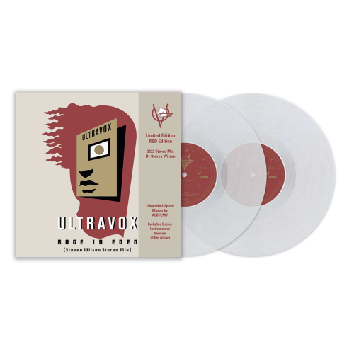 ULTRAVOX - RAGE IN EDEN (STEVEN WILSON STEREO MIX) (CLEAR VINYL)