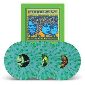 CREAM - ROYAL ALBERT HALL LONDON MAY 2-3-5-6 2005 (20TH ANNIV. BLUE & GREEN SPLATTER)