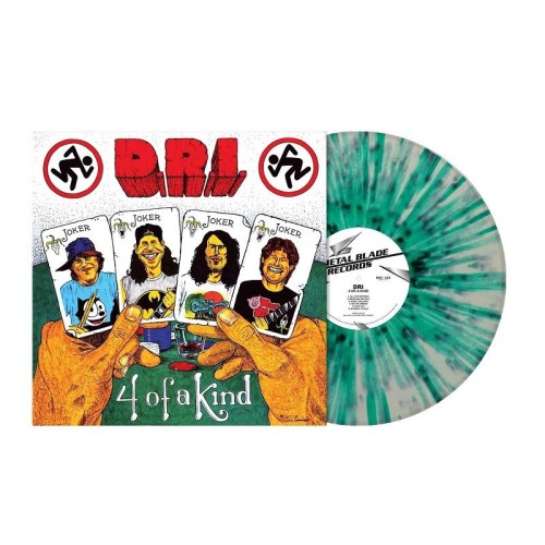 D.R.I. (DIRTY ROTTEN IMBECILES) - FOUR OF A KIND (SPLATTER VINYL)