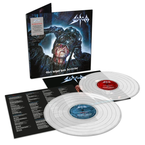 SODOM - GET WHAT YOU DESERVE (REMASTERED & REMIXED EDITION)(MILKY CLEAR VINYL)