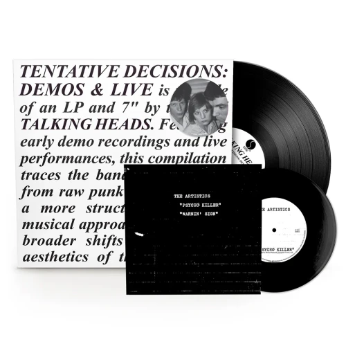 TALKING HEADS - TENTATIVE DECISIONS: DEMOS & LIVE
