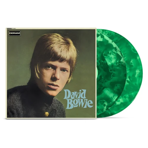 BOWIE, DAVID - DAVID BOWIE (DELUXE ED. CLEAR & GREEN CLOUDY VINYL)
