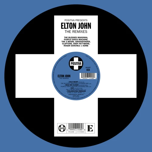 JOHN, ELTON - POSITIVA PRESENTS: ELTON JOHN - THE REMIXES (GLOW-IN-THE-DARK VINYL) (RSD 2026)