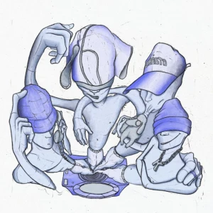 KOSMONAUCI - BRUDNA-BIELIZNA (GALAXY VINYL)