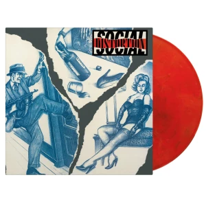 SOCIAL DISTORTION - SOCIAL DISTORTION (RED MARBLE VINYL)